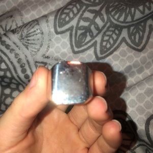 stainless steel square shaped ring